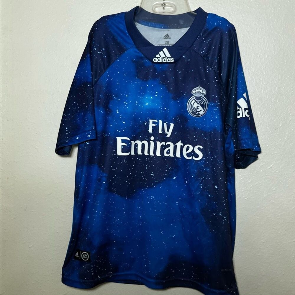 Adidas Real Madrid 2018 Galaxy Jersey US size 28